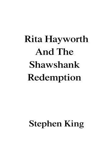 rita hayworth and shawshank redemption movie rita hayworth and shawshank redemption movie