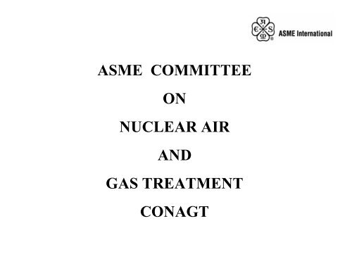 ASME N510 - International Society for Nuclear Air Treatment ...