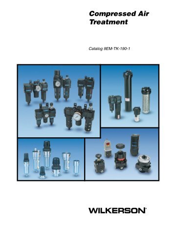 Compressed Air Treatment Products - Elion