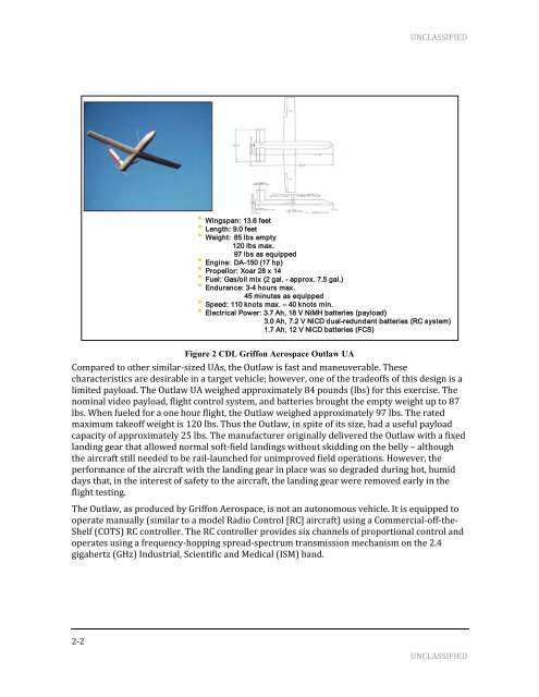 Unmanned Aircraft System (UAS) Exercise to Assess ... - Mitre