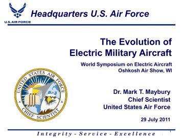 The Evolution of Electric Military Aircraft - AVweb