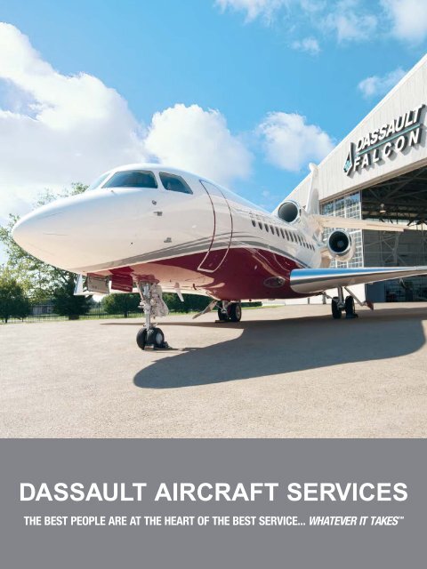 Dassault Aircraft Services Brochure - Dassault Falcon