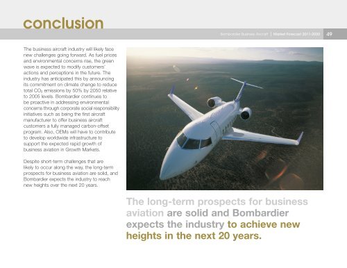 Bombardier Business Aircraft | Market Forecast 2011-2030 - Learjet ...