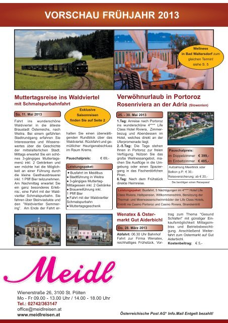 KATALOG DOWNLOAD - Meidl Reisen