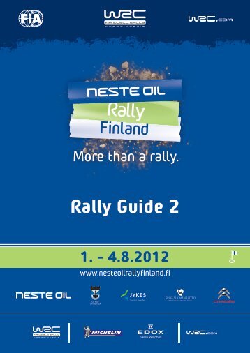 Rally Guide 2 - Neste Oil Rally Finland