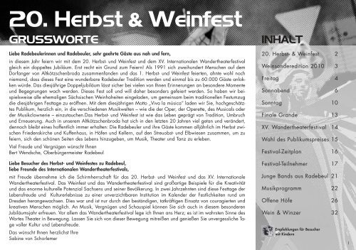 Programmheft_Weinfest_2010 - Herbst- und Weinfest Radebeul