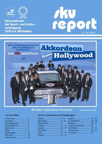 40 Jahre Akkordeon-Orchester - SKV Mörfelden