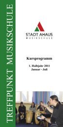 Kursprogramm - Stadt Ahaus