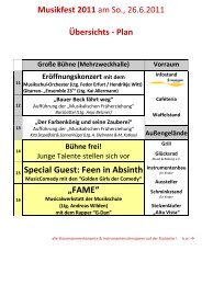 Special Guest: Feen in Absinth „FAME“ - Musikschule Barsbüttel