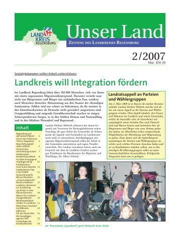 "Unser Land" 02/2007 - pdf Ausgabe zum Download - Landkreis ...