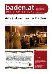 Adventzauber in Baden