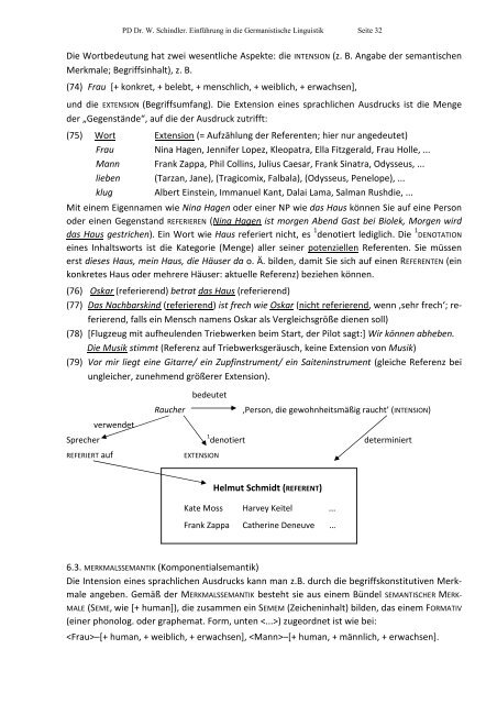 σ Fachliteratur - PD Dr. Wolfgang Schindler