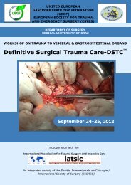 Definitive Surgical Trauma Care-DSTC - Medizinische Universität Graz
