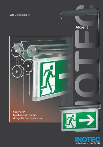 Akzent range - INOTEC Sicherheitstechnik GmbH