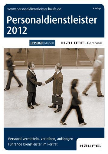 Personaldienstleister 2012 - Haufe-Lexware