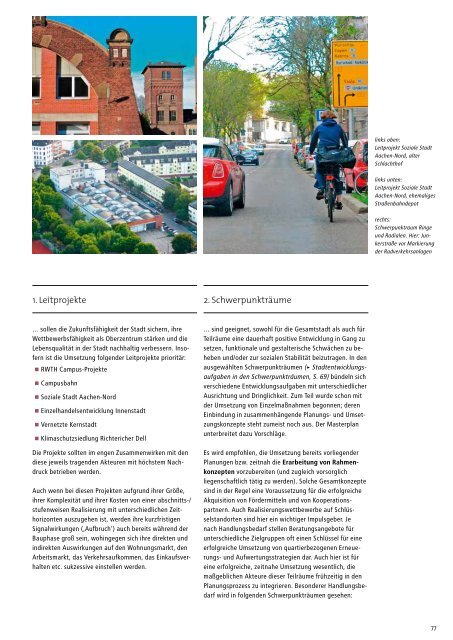 Masterplan Entwurf - Stadt Aachen