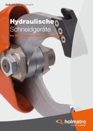 Hydraulische Schneidgeräte