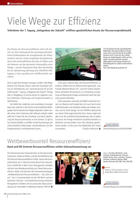 Die Ausgabe 03/12 als PDF - Wirtschaftsjournal