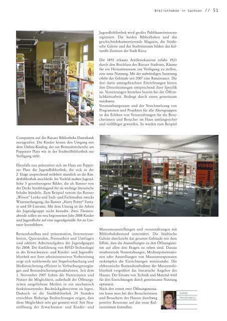 BIS -Das Magazin der Bibliotheken in Sachsen