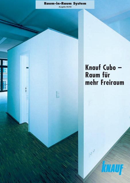 Knauf Cubo – Raum für mehr Freiraum