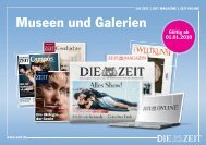 museen und galerien - Die Zeit