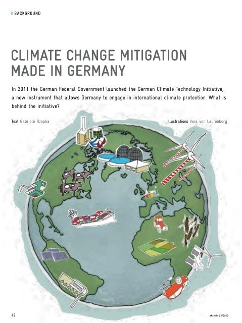 Climate Change Mitigation Made In Germany