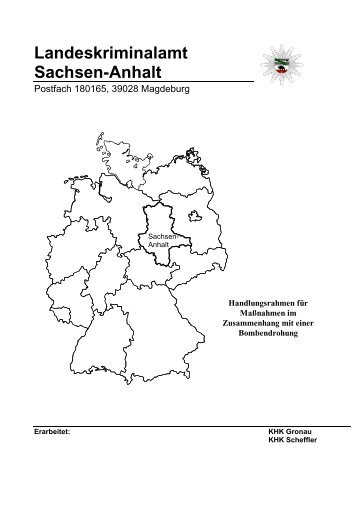 Handlungsrahmen USBV - lictora