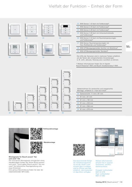 Buschaxcent® Zeitgemäße Akzente. In Farbe und Design.