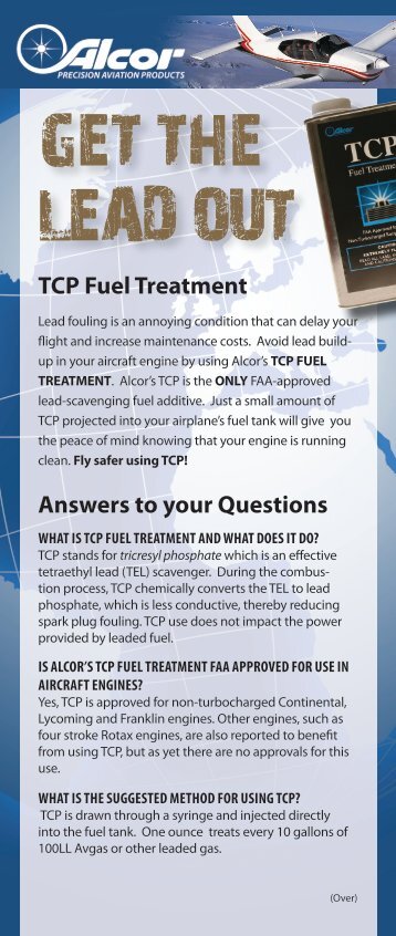 TCP Fuel Treatment - Alcor, Incorporated