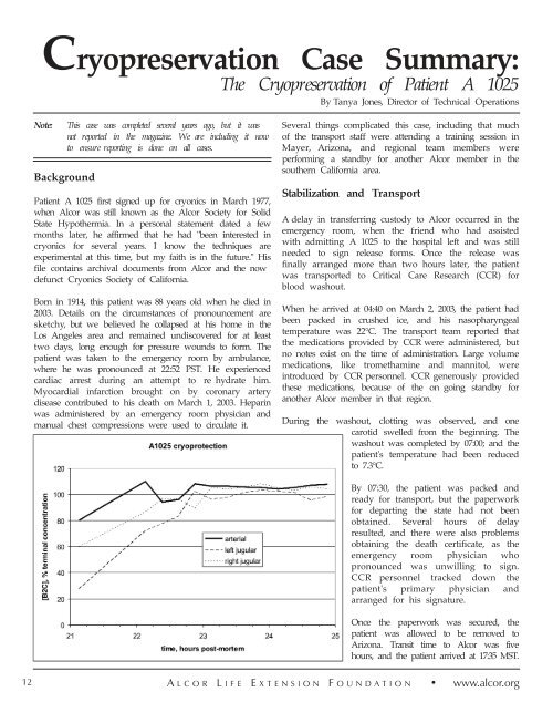 Download PDF - Alcor Life Extension Foundation