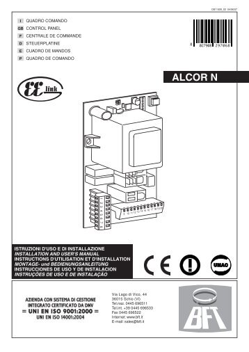 ALCOR N - BFT