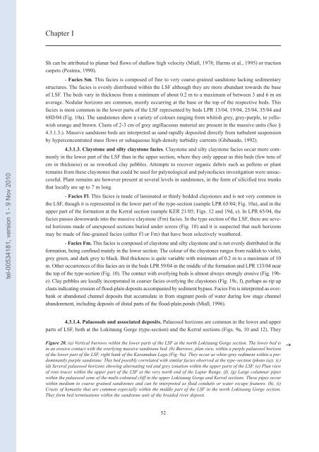 Etude stratigraphique, pétrographique et diagénétique des grès d ...