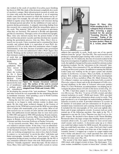 Texas Journal of Microscopy - Texas Society for Microscopy