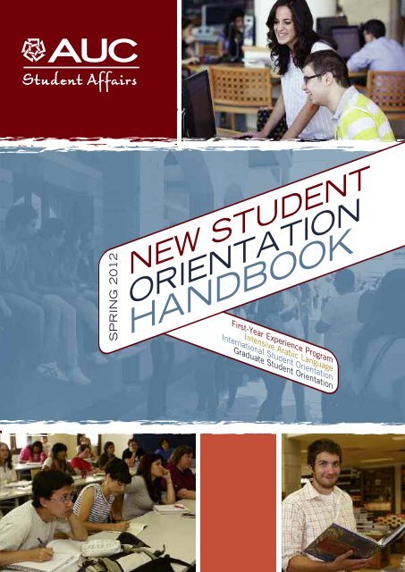 Orientation Handbook The American University In Cairo
