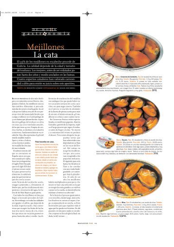 Mejillones La cata - Conservas de Cambados