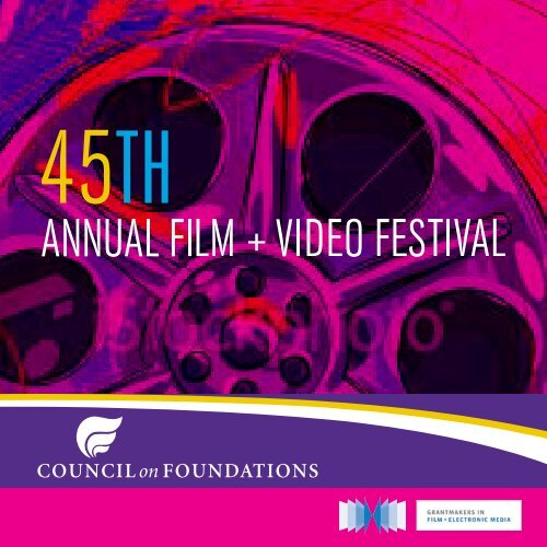 Untitled - Council on Foundations - Film & Video Festival