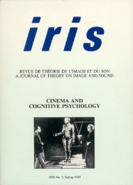 Iris no - David Bordwell