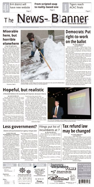 Local Classifieds Bluffton News Banner
