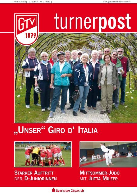 „UNSER“ GIRO D' ITALIA - Gütersloher Turnverein von 1879 eV