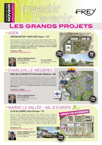 Les grands projets - Frey