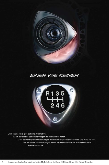 Mazda RX-8 Broschüre herunterladen - Mazda Austria Gmbh