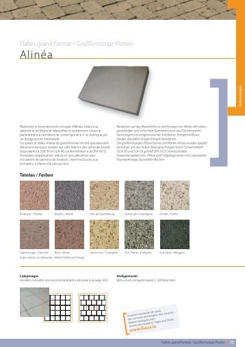 Alinéa - Chaux de Contern