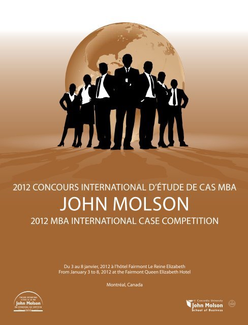 Faculty of Business - John Molson MBA International Case ...