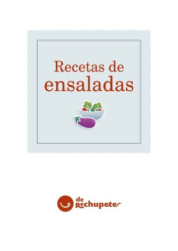 Recetario de ensaladas - Recetas de rechupete