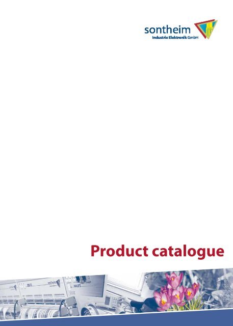 Product catalogue - Sontheim Industrie Elektronik GmbH