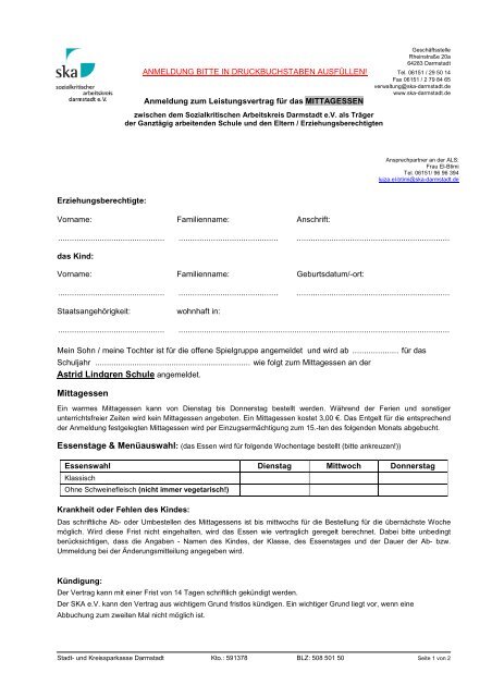 ANMELDUNG Essen_ALS - Astrid-Lindgren-Schule
