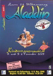 Kindertanzmusical - TanzCentrum Die 3