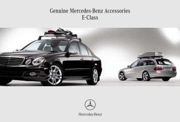Genuine Mercedes-Benz Accessories E-Class - ragtop.org