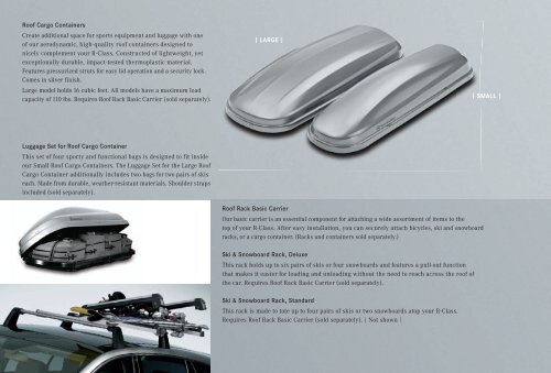 Genuine Accessories - Ray Catena Mercedes Benz