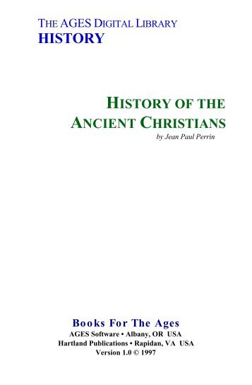 Perrin - History of the Ancient Christians - A4T.org